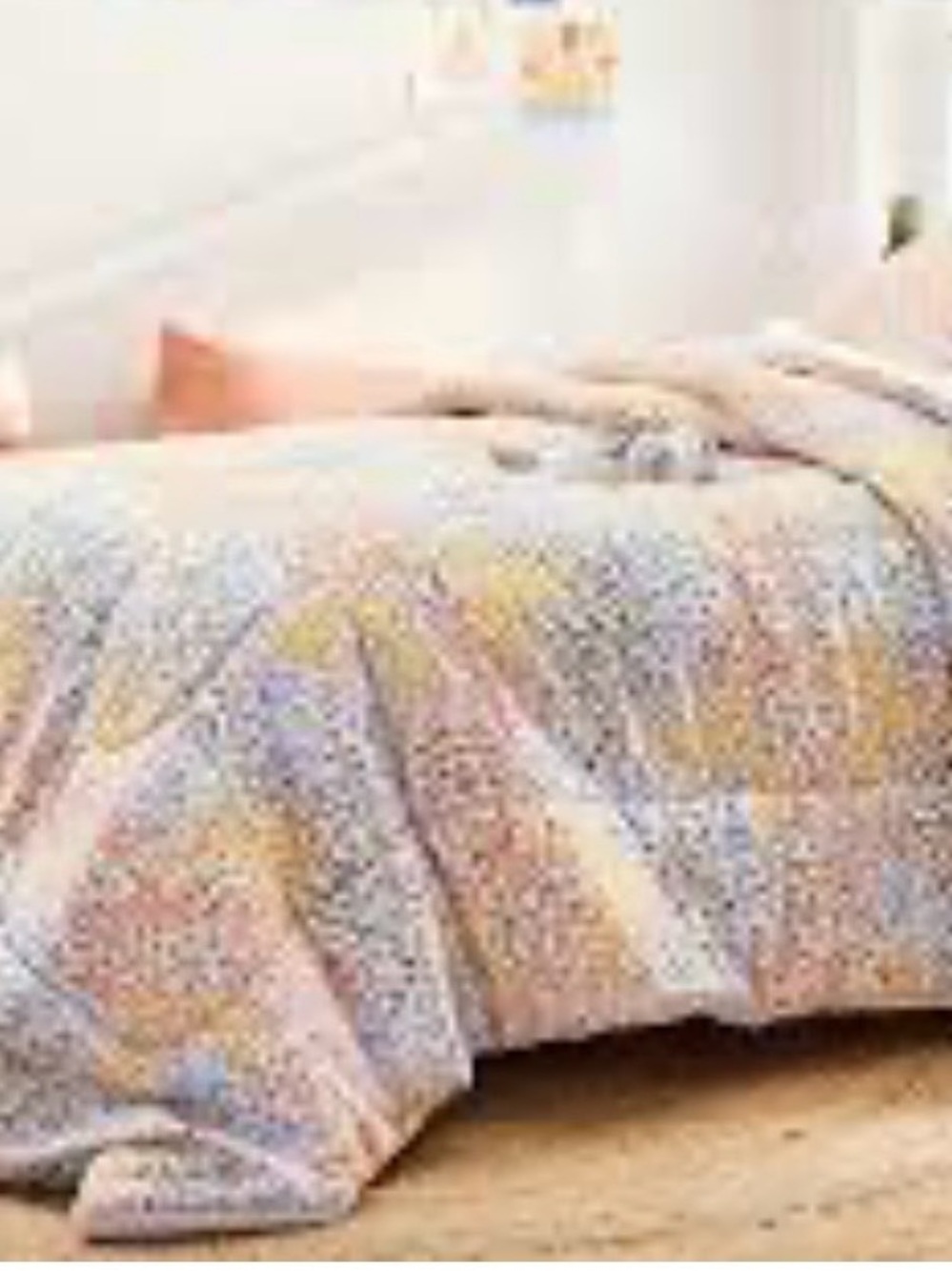 The Big One reversible floral comforter